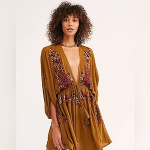 Free People Pretty Pineapple Dress